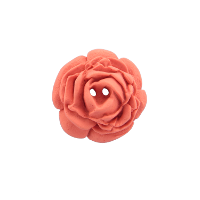 Bouton grosse rose 34mm vieux rose