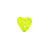 Bouton coeur vert