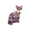 Bouton chat Violetta