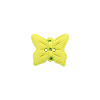 Bouton papillon jaune