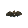 Bouton Chauve-souris noire