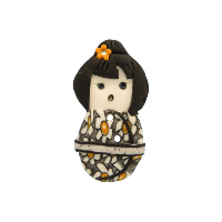 Bouton Kokeshi Cosmos