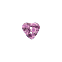 Bouton petit coeur violetta