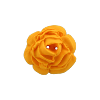 Bouton grosse rose orange