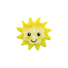 Bouton soleil jaune