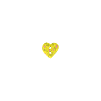 Bouton petit coeur Olivette