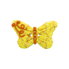 Bouton papillon Citrine