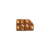 Bouton tablette chocolat noisette