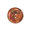 Bouton rond 30mm steampunk