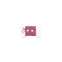 Bouton bobine fil vieux rose