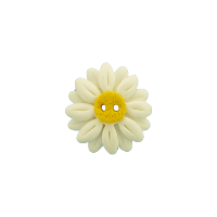 Bouton fleur marguerite blanche
