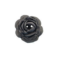 Bouton grosse rose 34mm marine