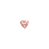 Bouton petit coeur Romantique