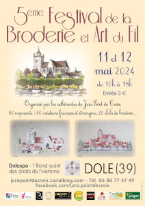 Festival broderie Dole 2024