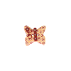 Bouton papillon Saumon