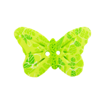 Bouton papillon vert