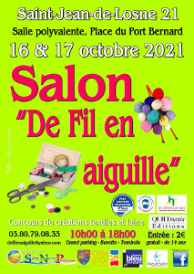 Salon De fil en aiguille  St-Jean-de-Losne 2021