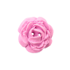 Bouton grosse rose rose tendre