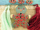 Bouton Nounours Rose