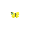 Bouton petit papillon jaune