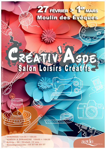 Salon du loisir cr�atif, Agde 2026