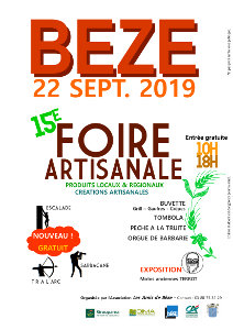 Foire artisanale, Bze 2019