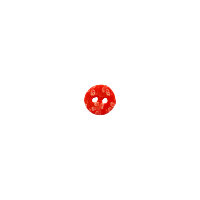 Bouton petit ovale rouge