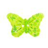 Bouton papillon vert