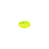 Bouton ovale vert