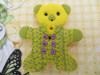 Bouton en forme de nounours Olivette