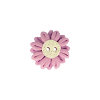 Bouton fleur marguerite mauve