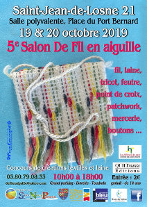 Salon De fil en aiguille  St-Jean-de-Losne 2019