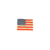 Bouton drapeau américain