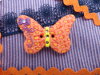 Bouton papillon Coralie