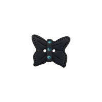 Bouton papillon marine