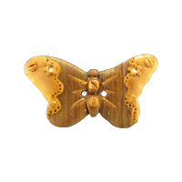 Bouton papillon Metalic