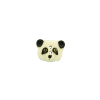 Bouton tête panda