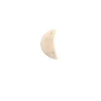 Bouton petit lune grise