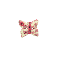 Bouton petit papillon Rozanne