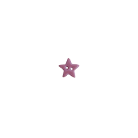 Bouton mini étoile irisé rose