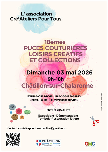 Puces des couturi�res, Chatillon-sur-Chalaronne 2026