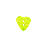 Bouton coeur vert