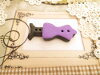 Bouton mannequin couture violet
