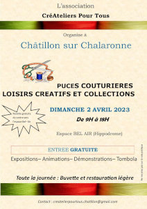 Puces des couturires, Chatillon-sur-Chalaronne 2023